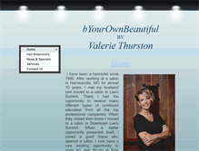 Tablet Screenshot of byourownbeautiful.com